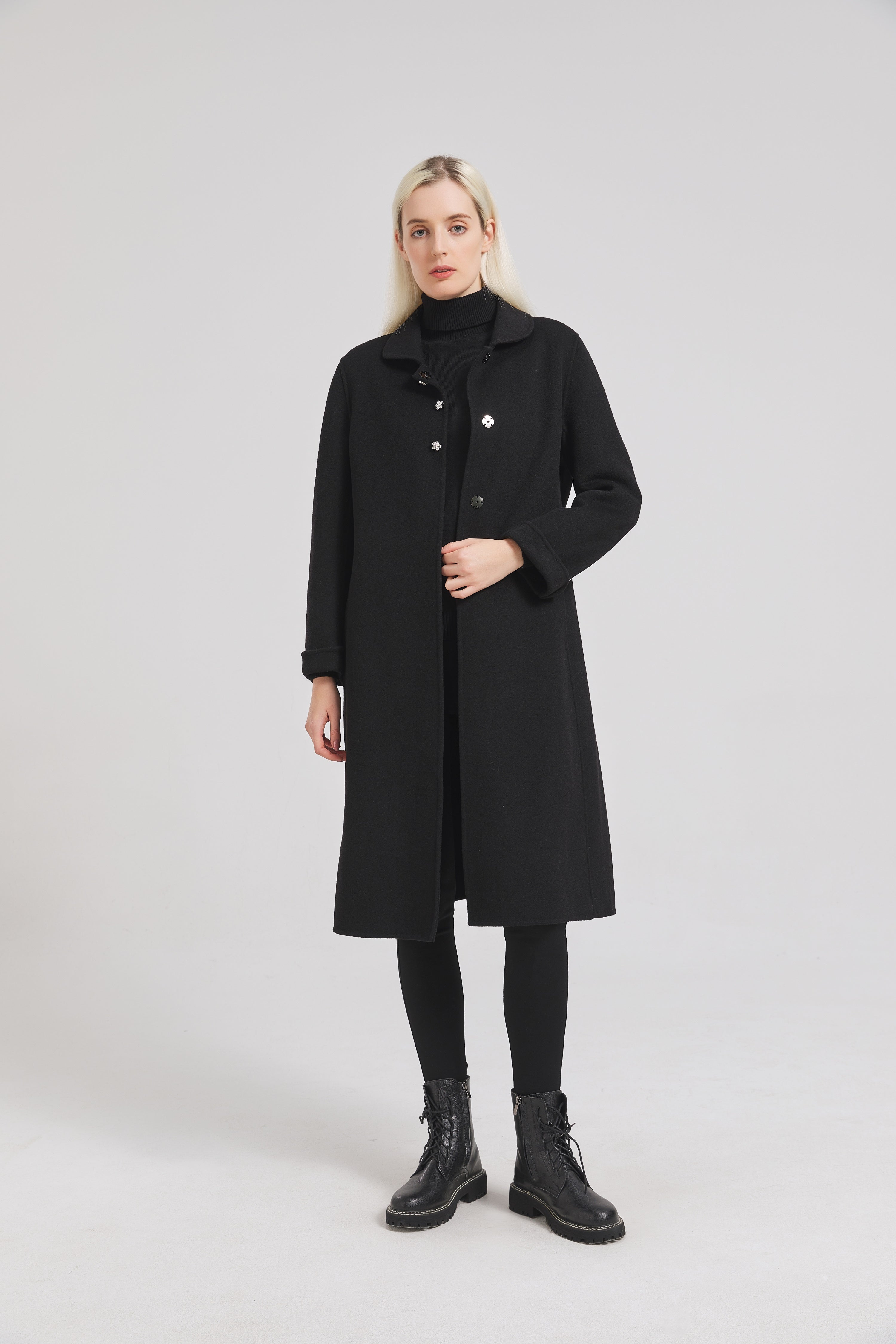 Black Wool Coat