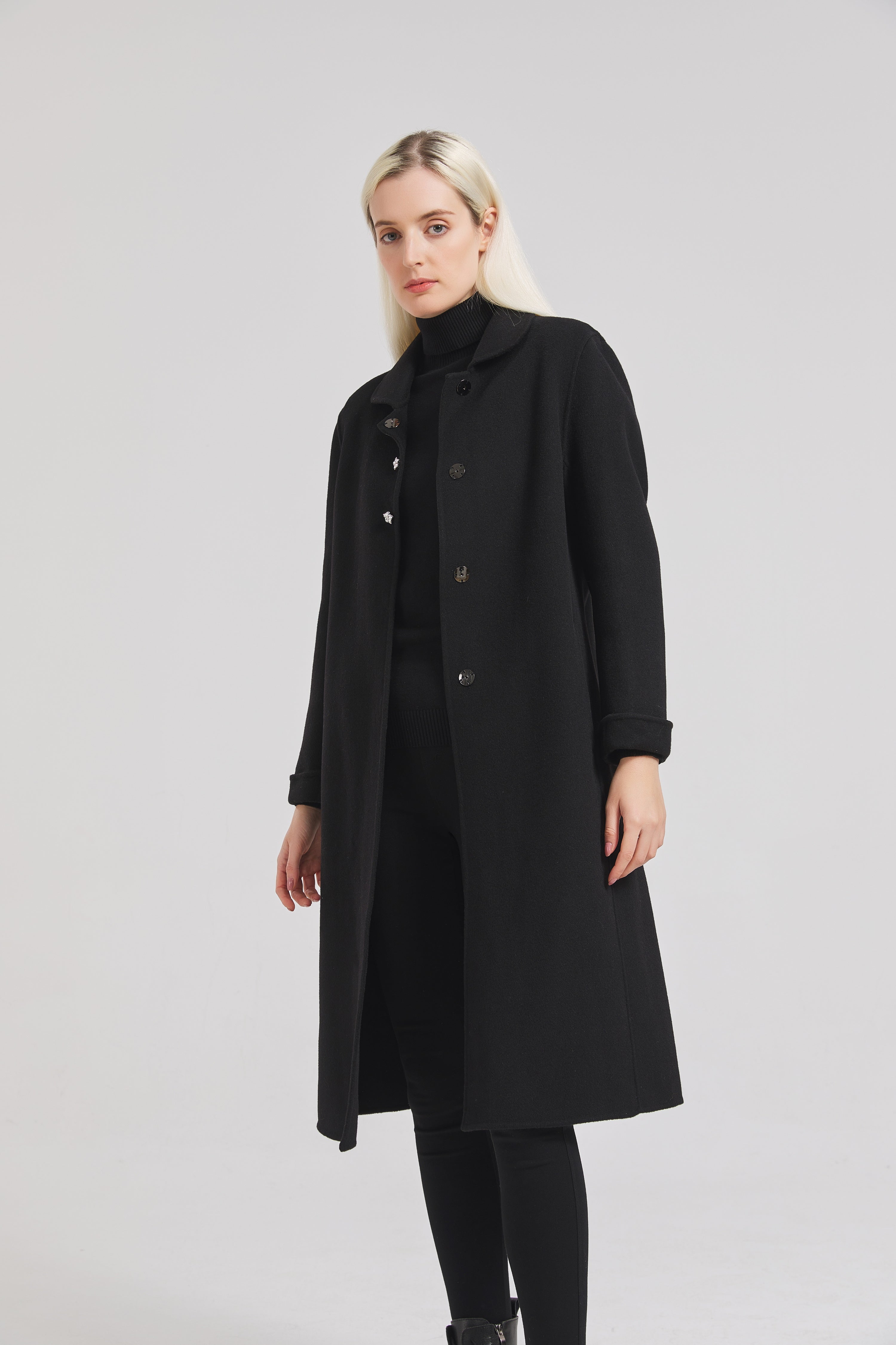 Black Wool Coat