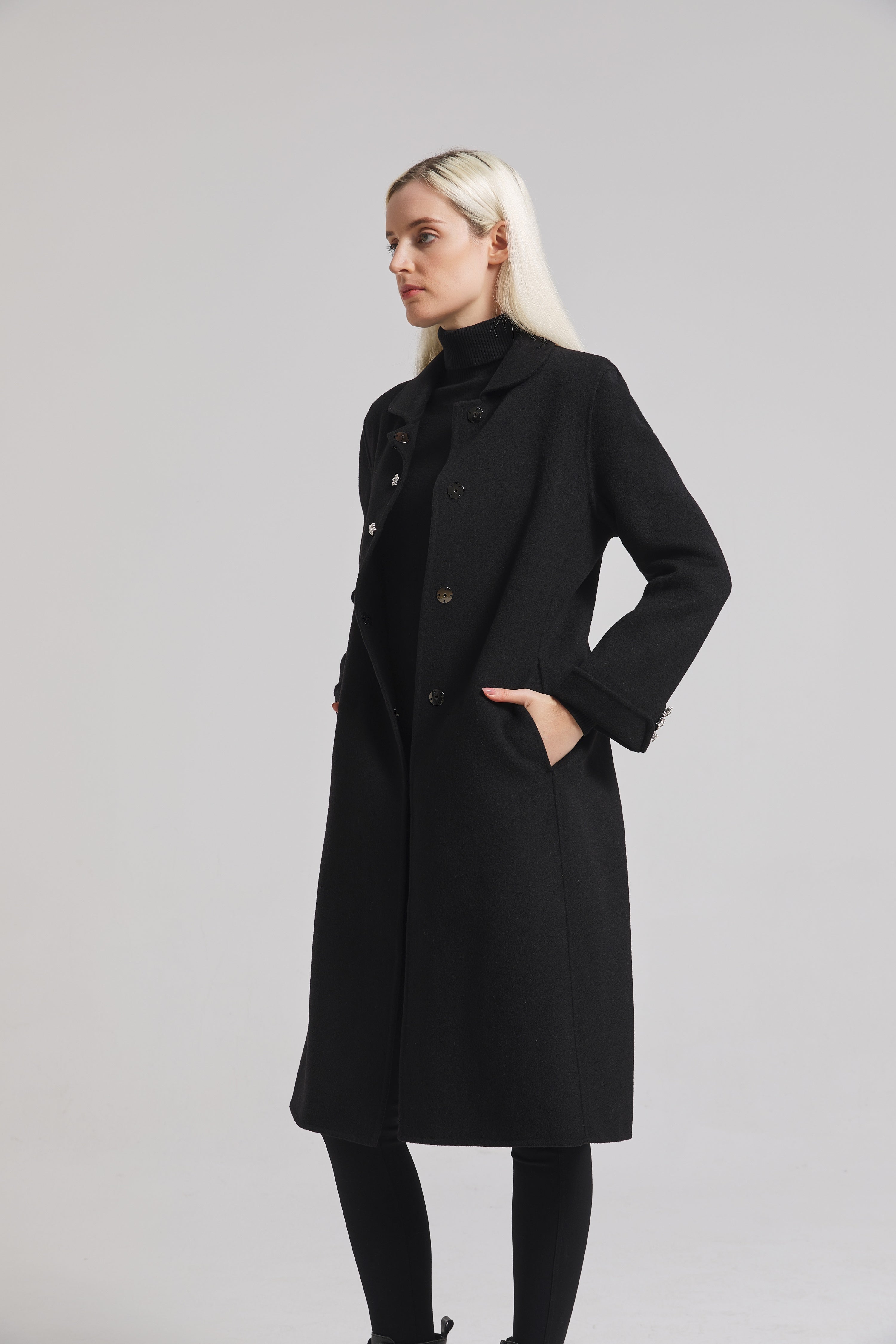 Black Wool Coat