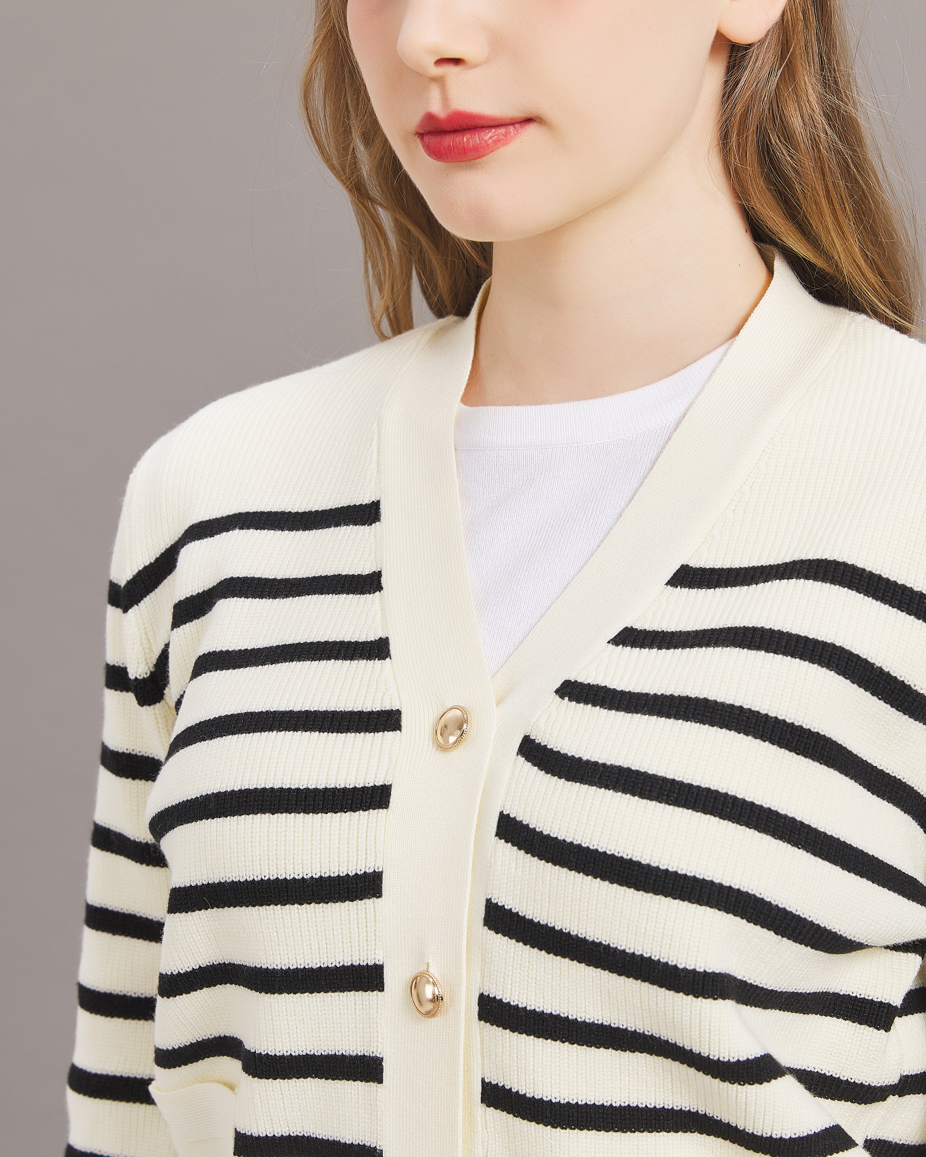 Striped Cardigan