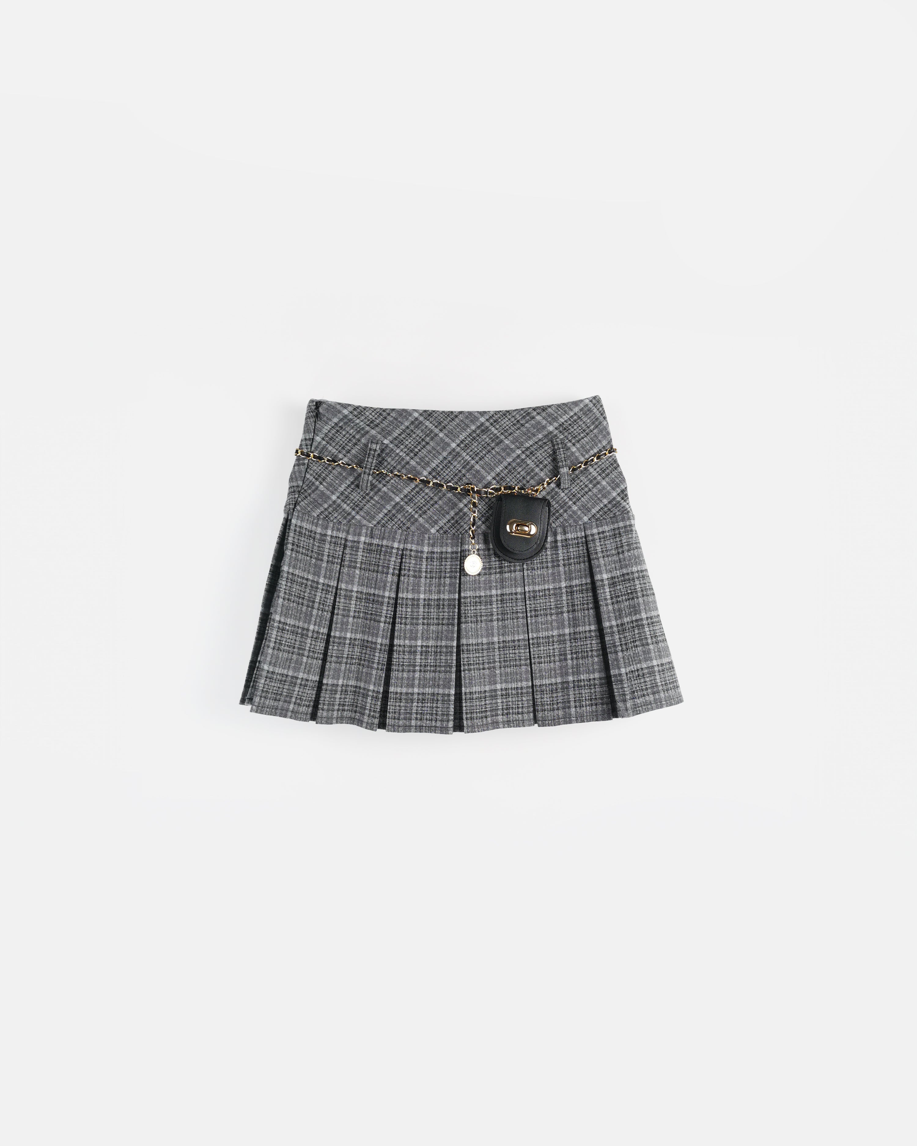 Plaid Miniskirt