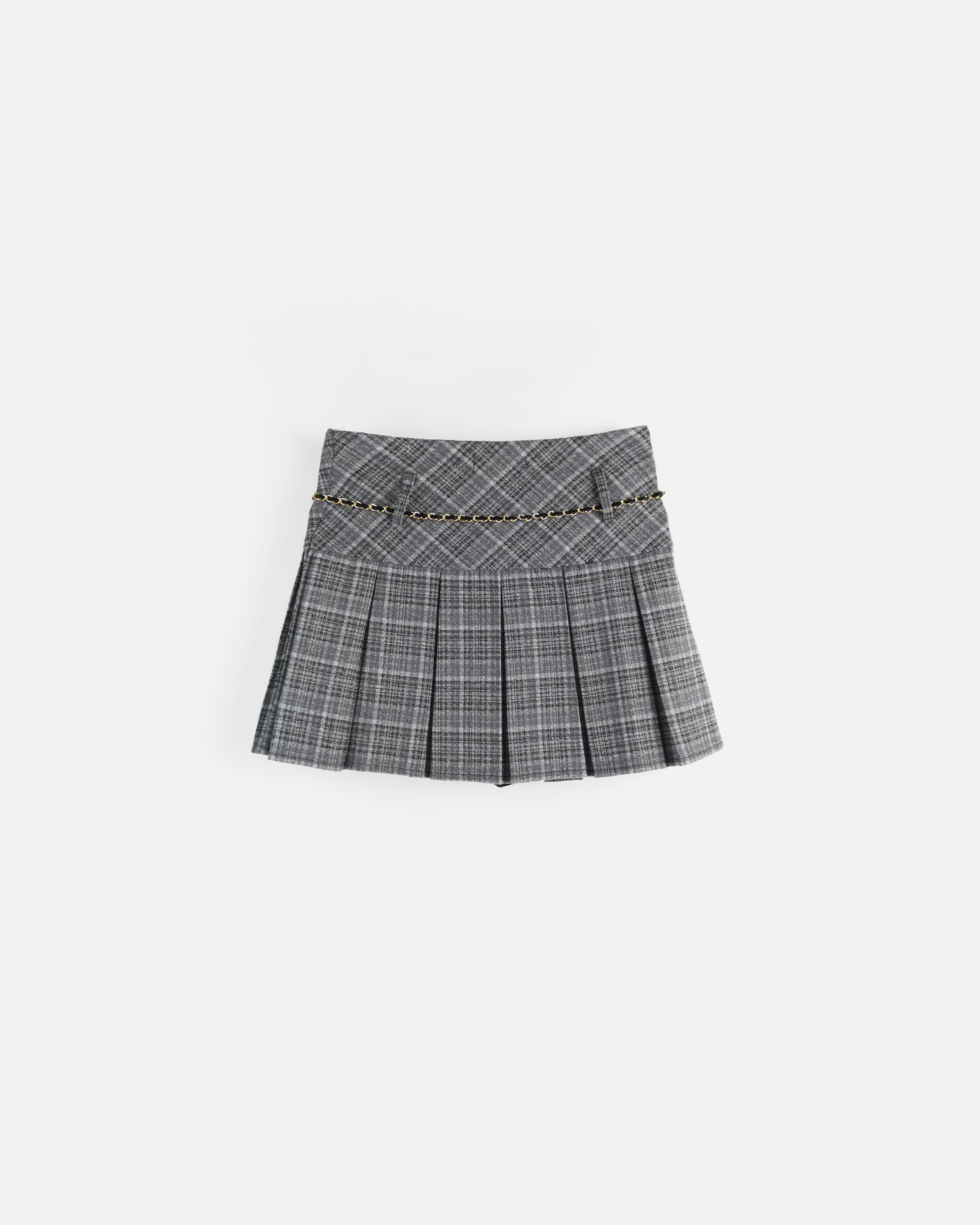 Plaid Miniskirt