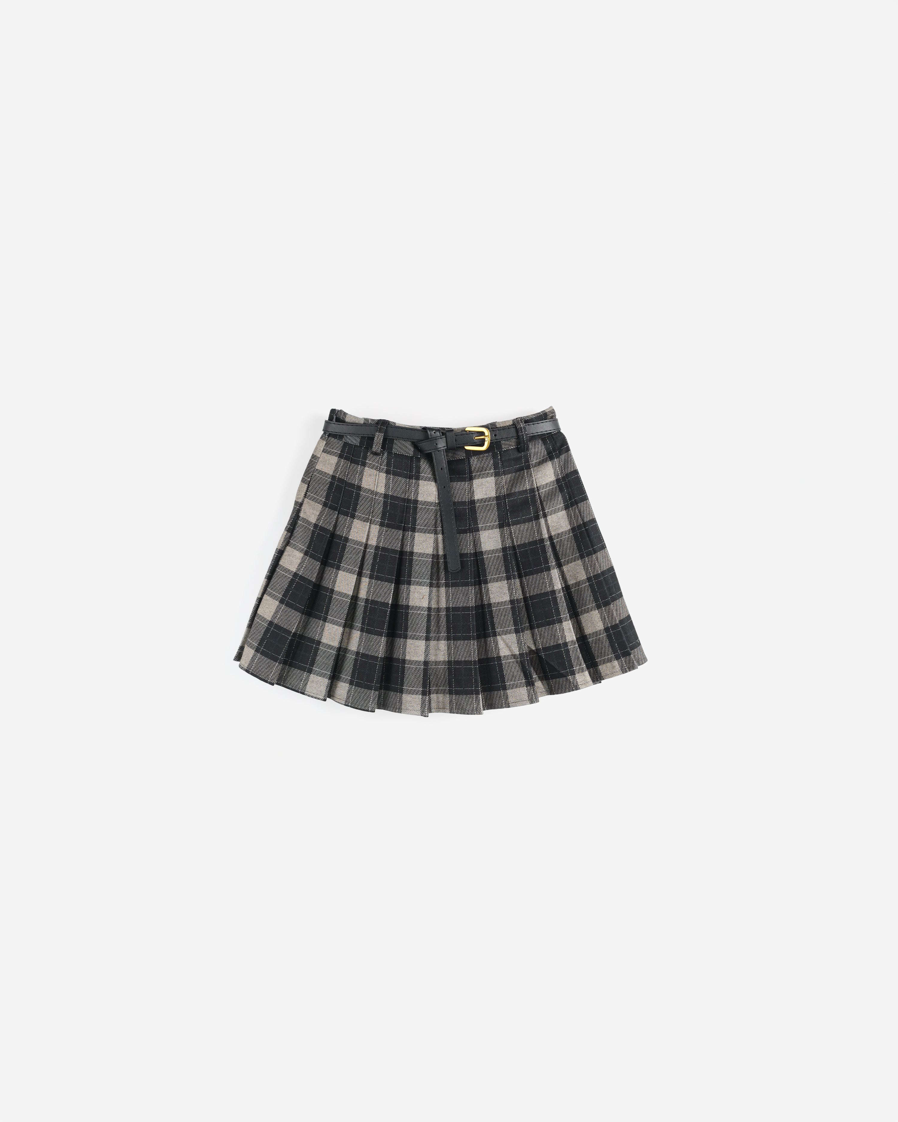 Plaid Miniskirt