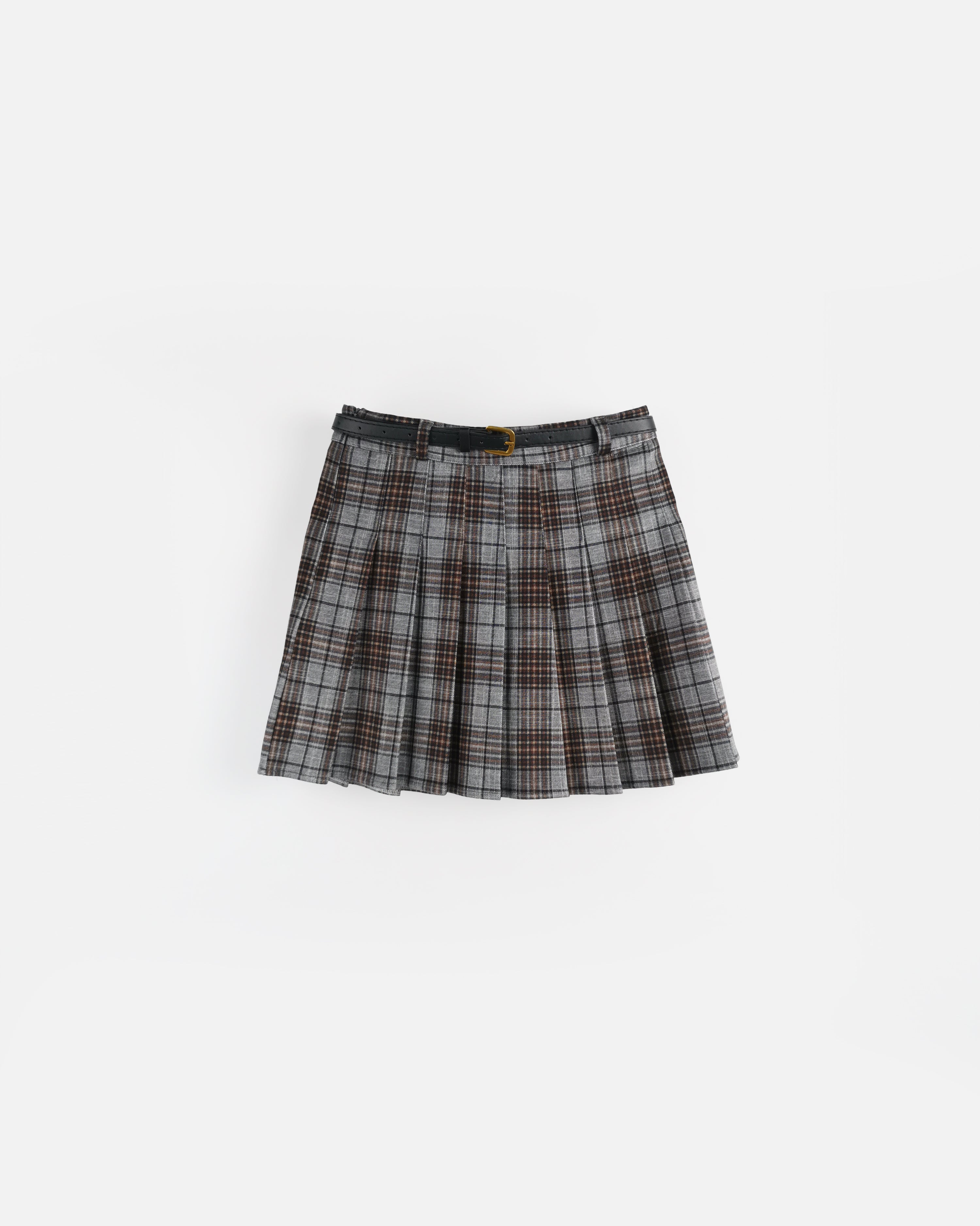 Plaid Miniskirt