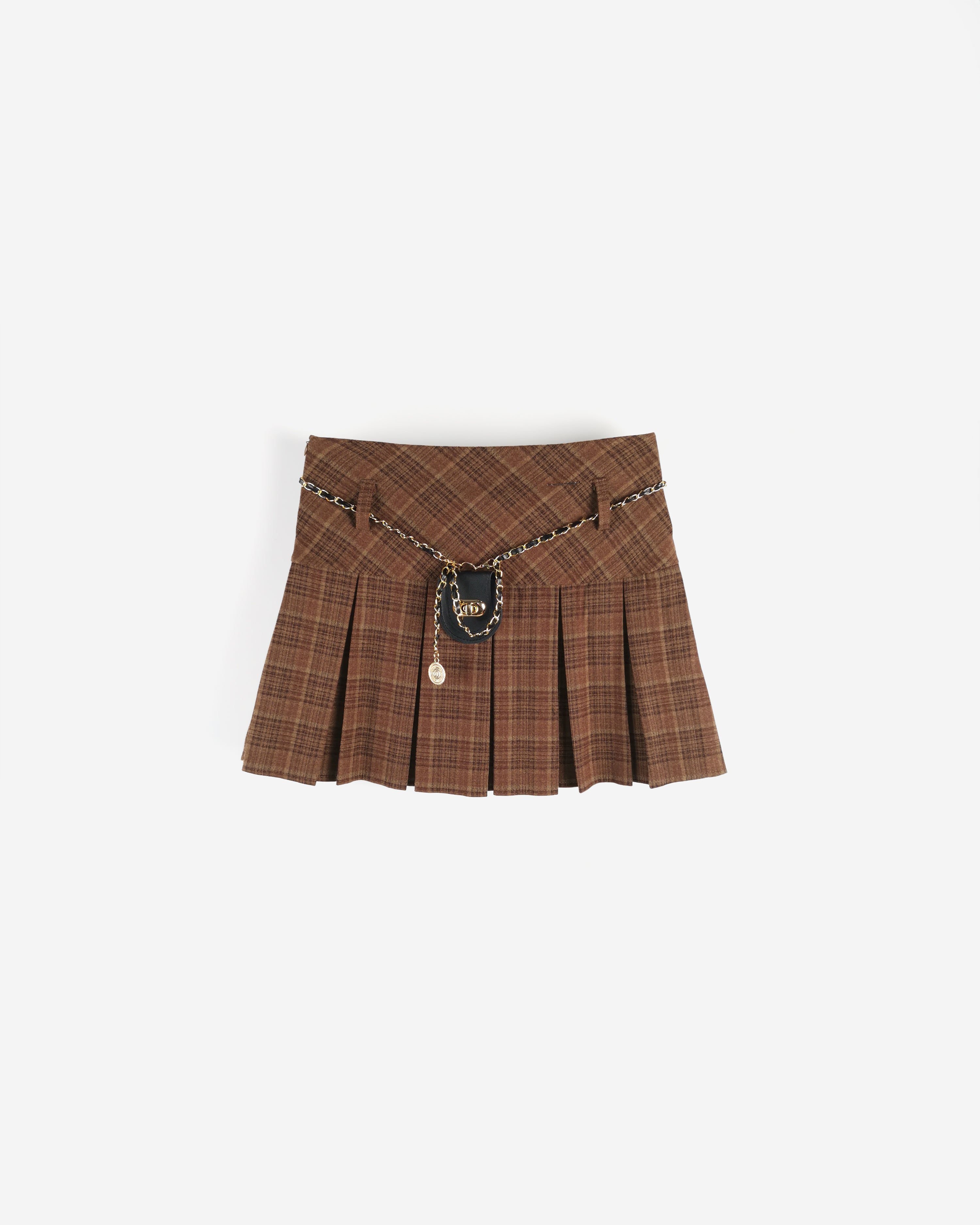 Plaid Miniskirt