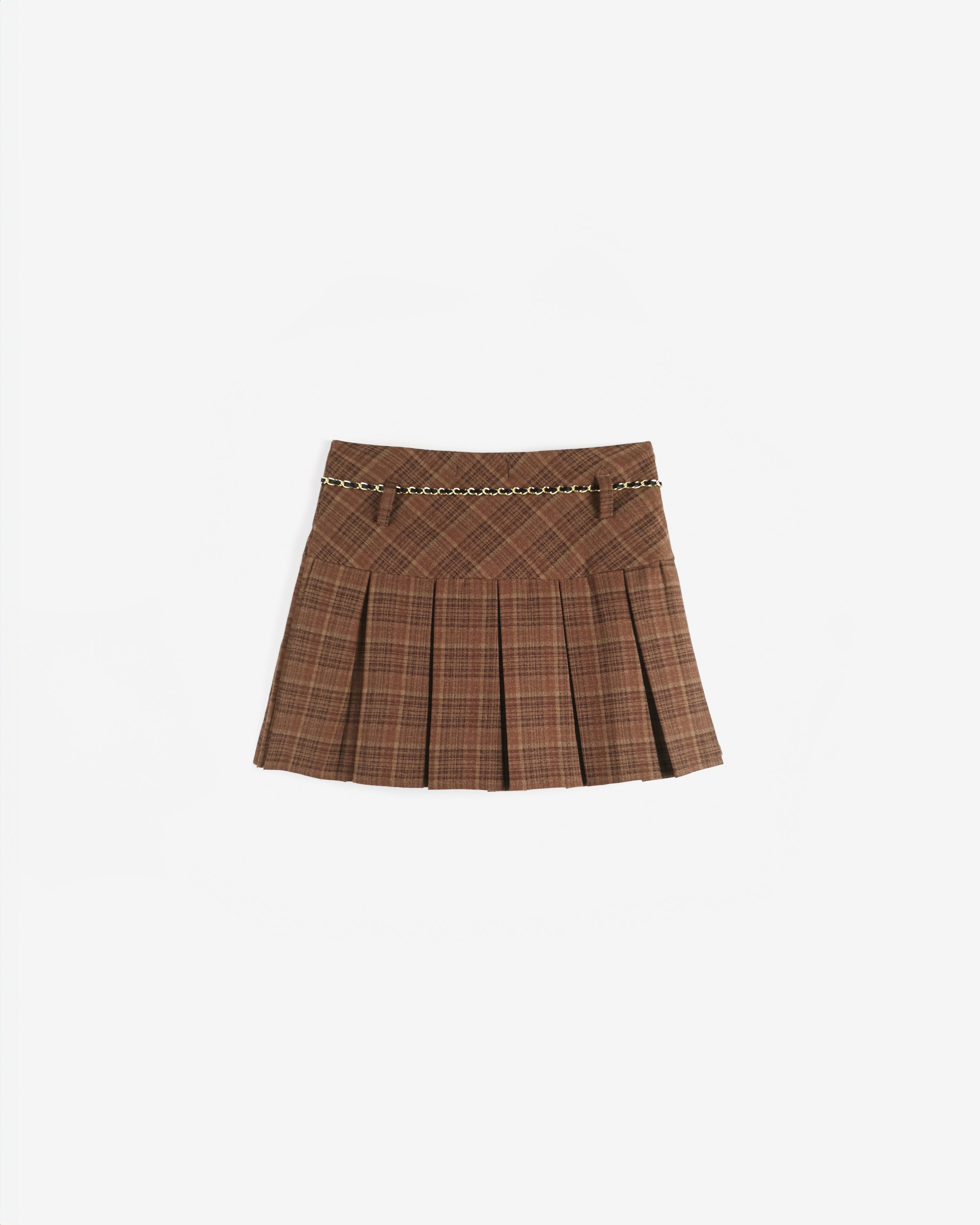 Plaid Miniskirt