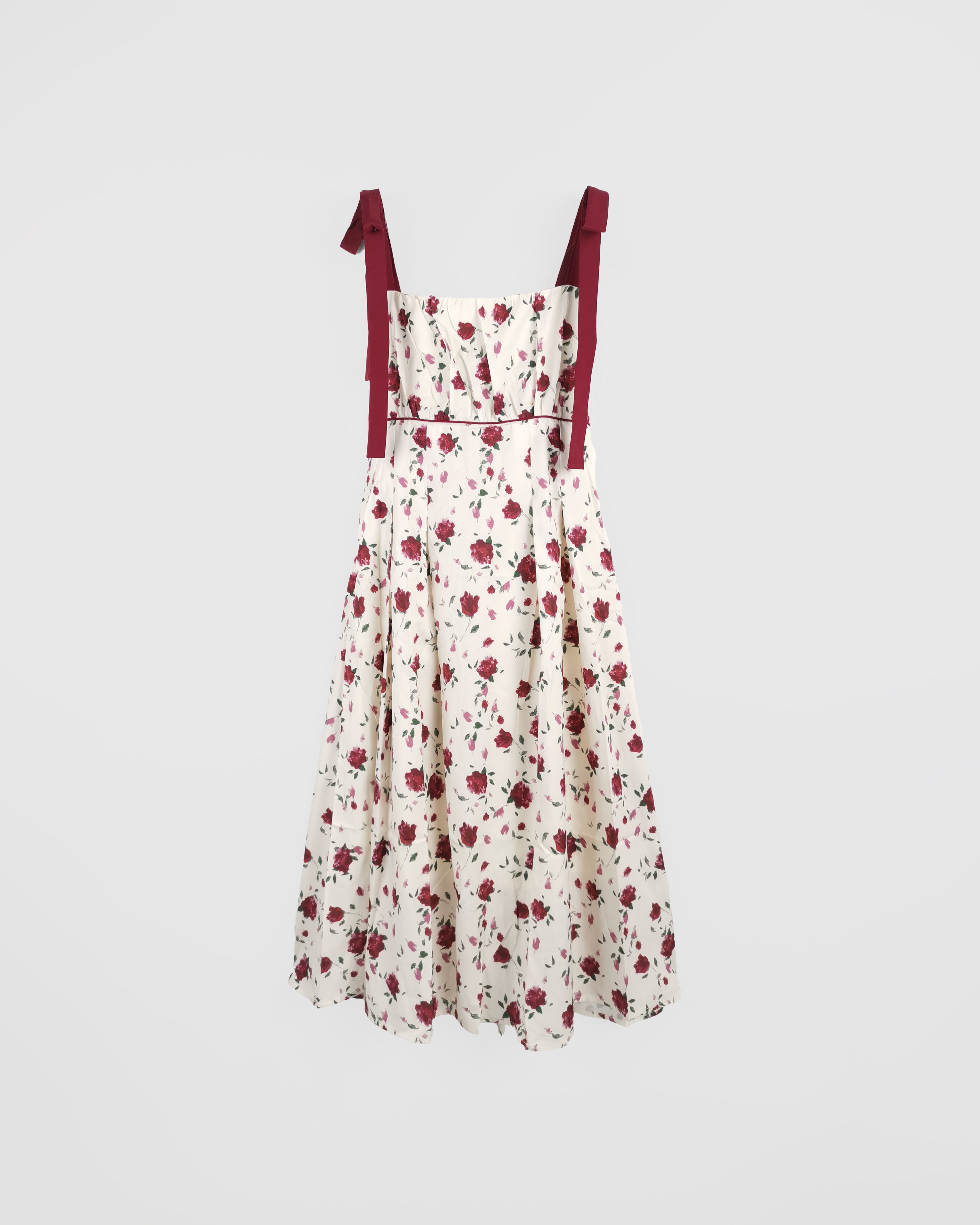 Floral Rose Print Dress