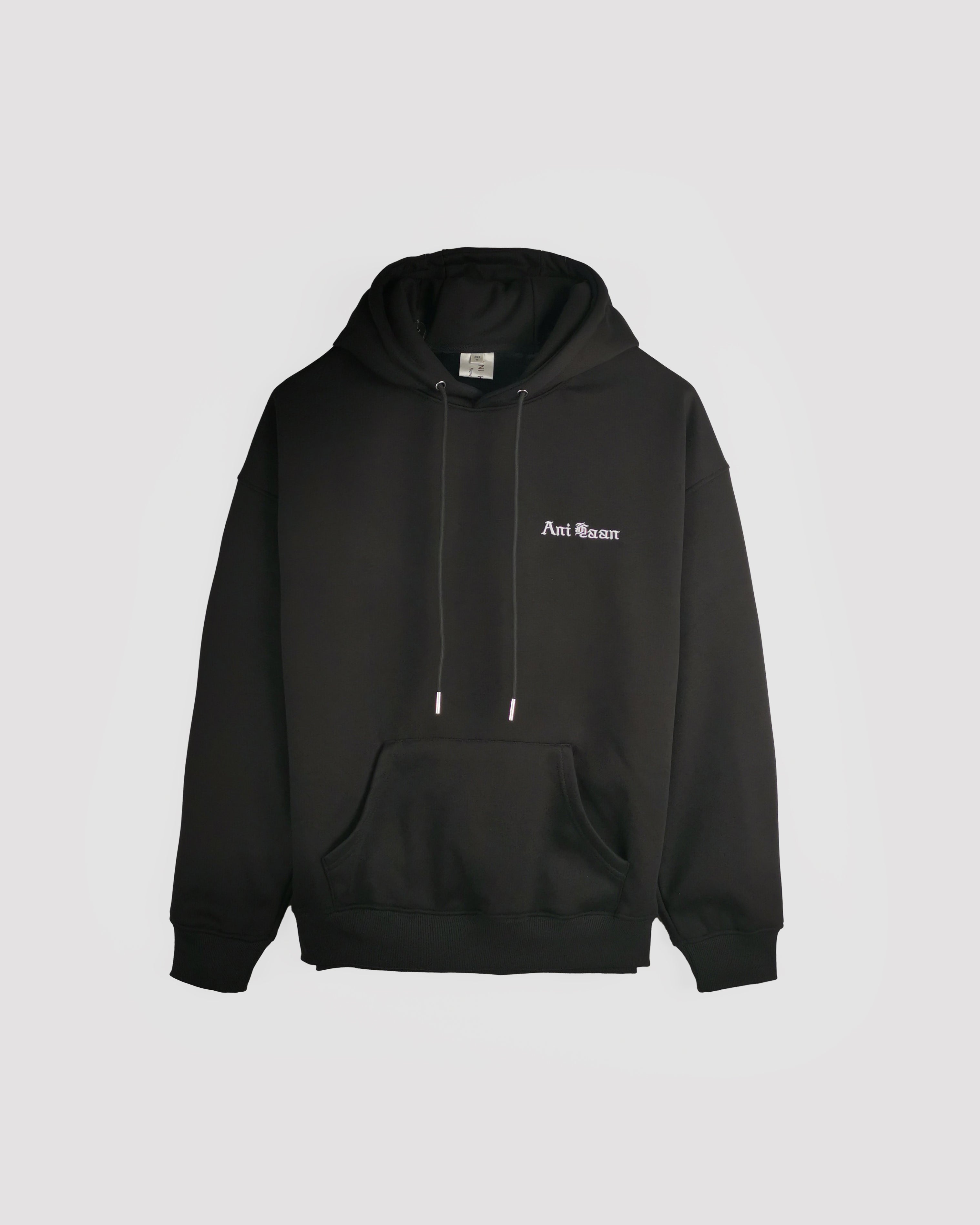 Classic Logo Embroidery Hoodie Oversized Fit