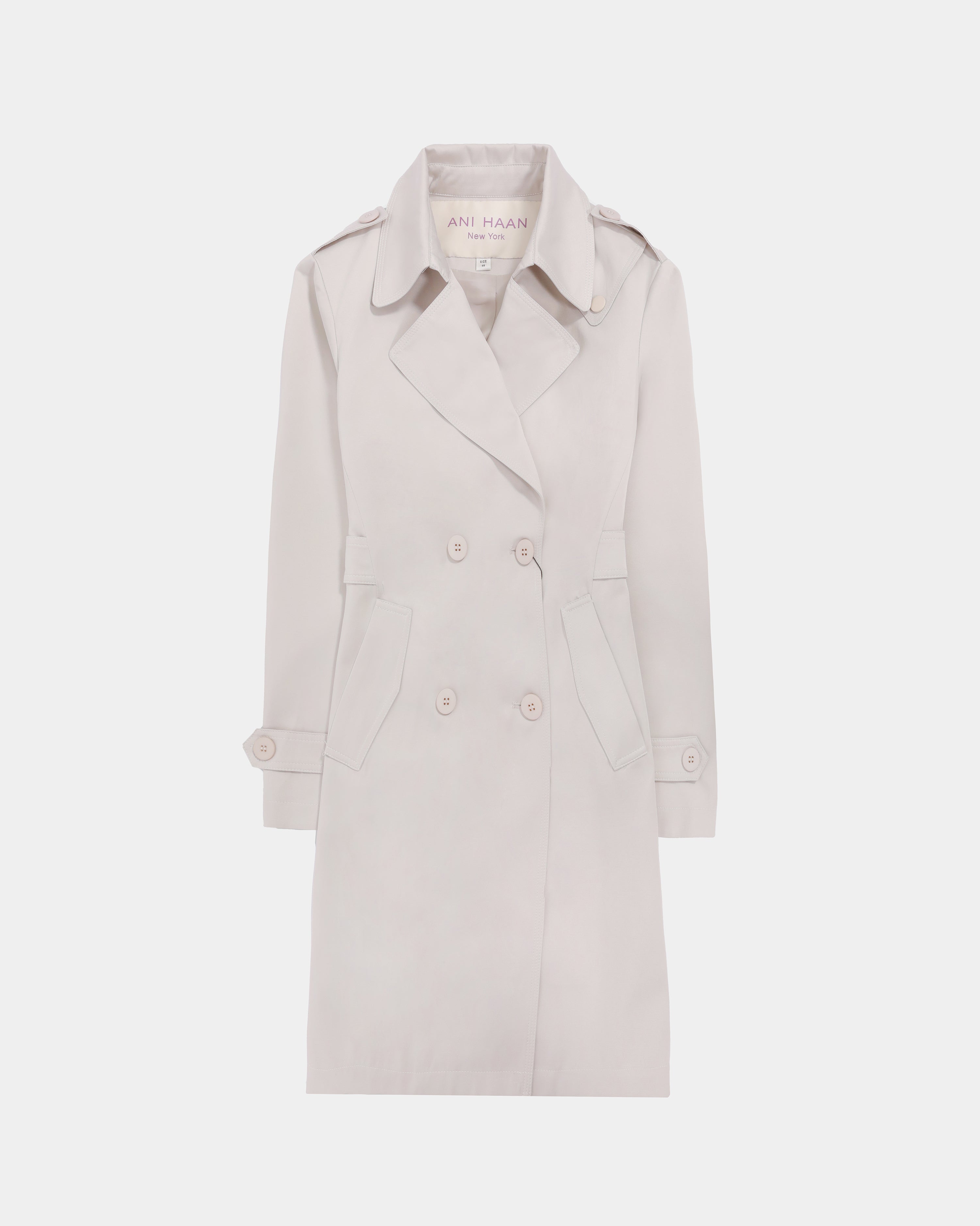 Mid-Length Classic Trench Coat