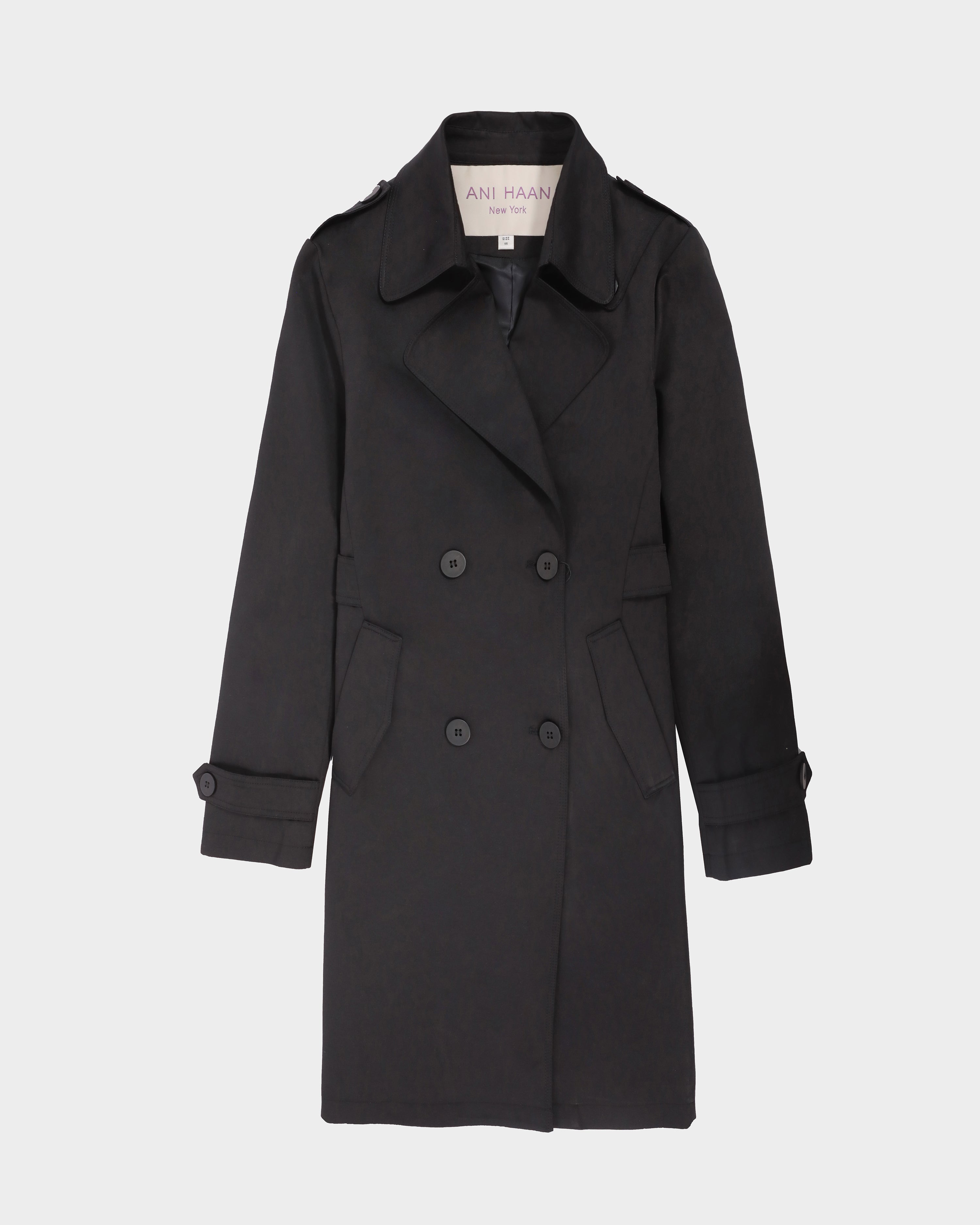 Mid-Length Classic Trench Coat