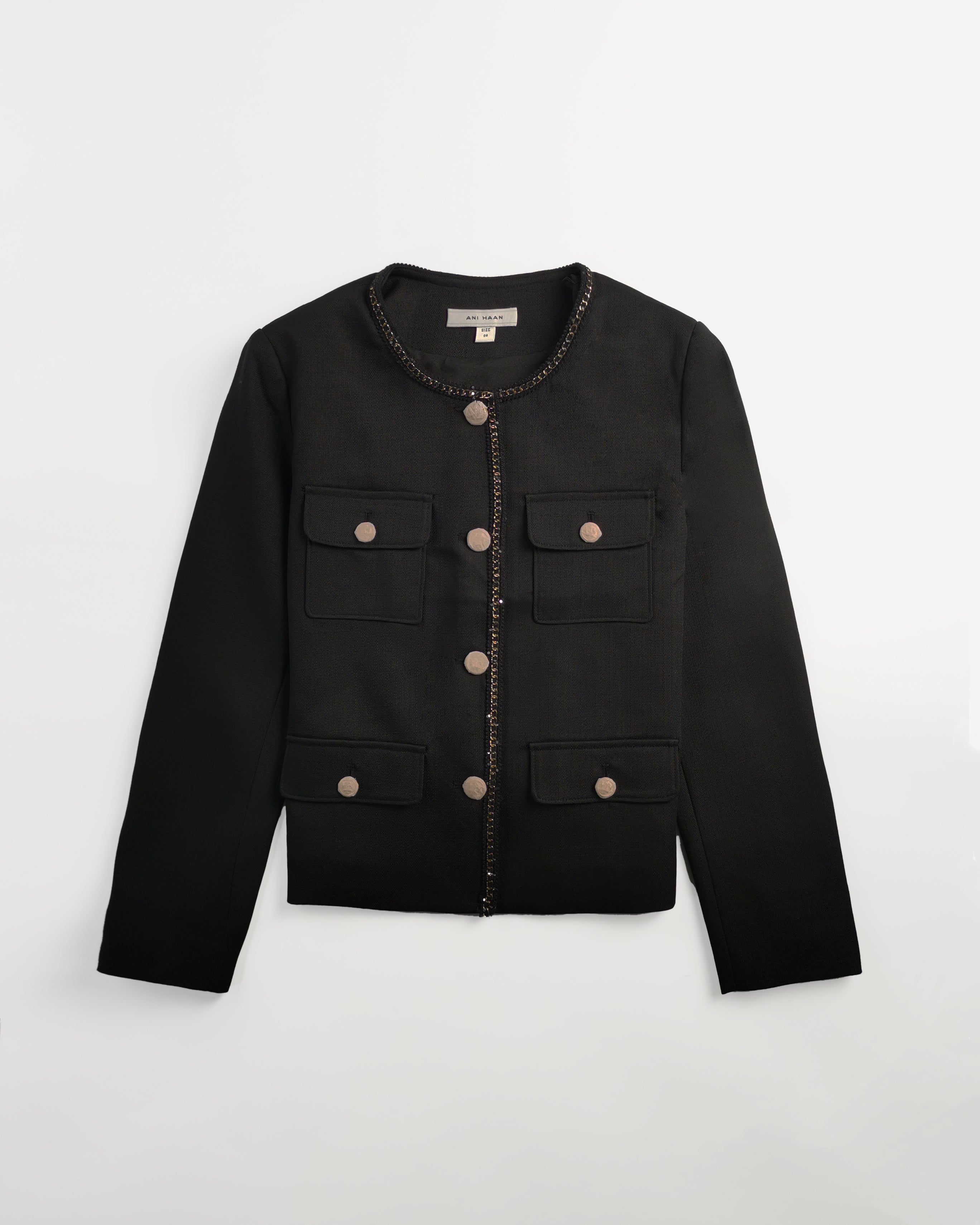 Single-Breasted Cloth Jacket